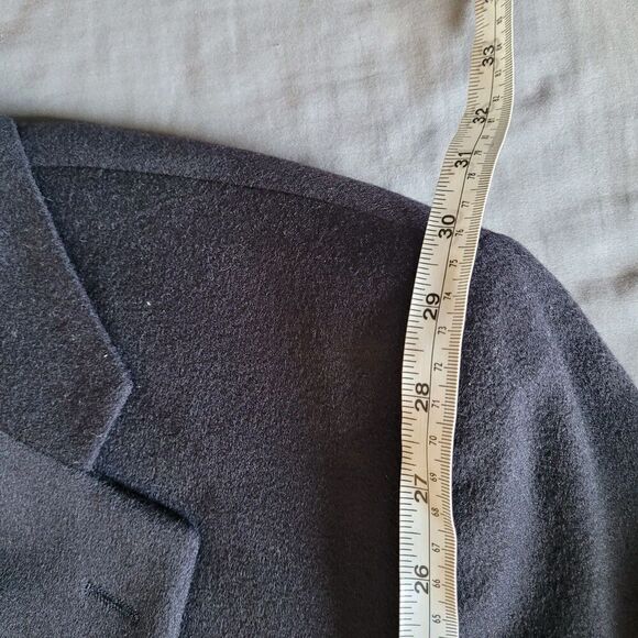 Jack Victor Loro Piana Blazer 44R Navy 100% Cashmere Soft Sport Coat Academia - Picture 7 of 12